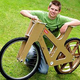Illustration for article titled Cardboard Bicycle Costs Just $30, Don't Leave It Out in the Rain